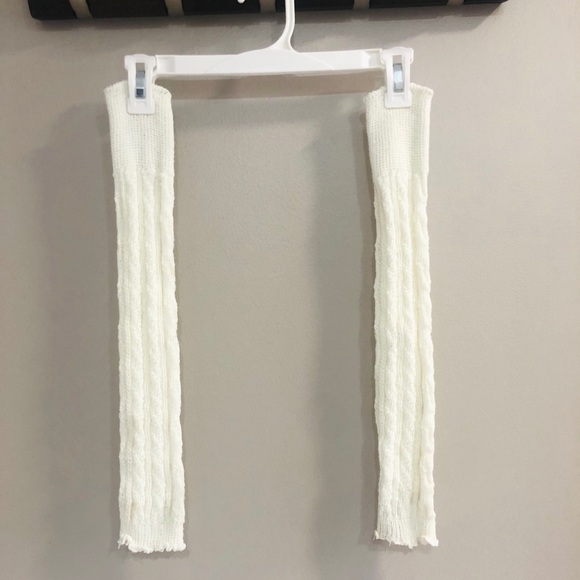 Urban Outfitters Accessories - White leg warmers